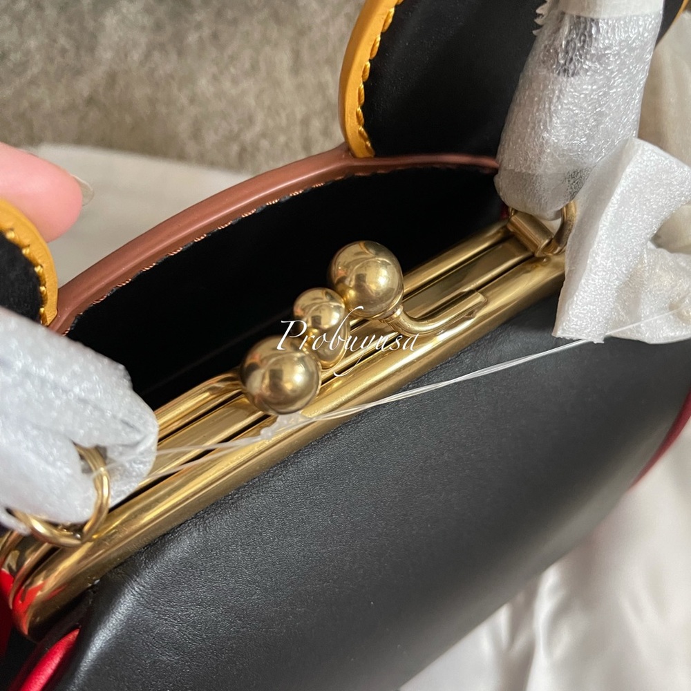 NWT COACH Disney Mickey Kisslock Bag 4720 - Picture 6 of 13